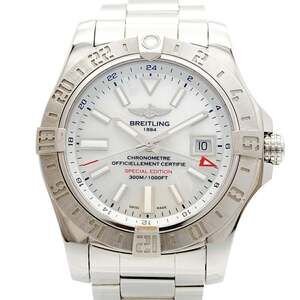 Breitling Avenger A32390 White Dial Men's Watch